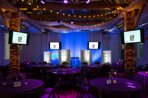 Corporate event design and production
