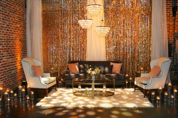 Glamorous Lounge Design