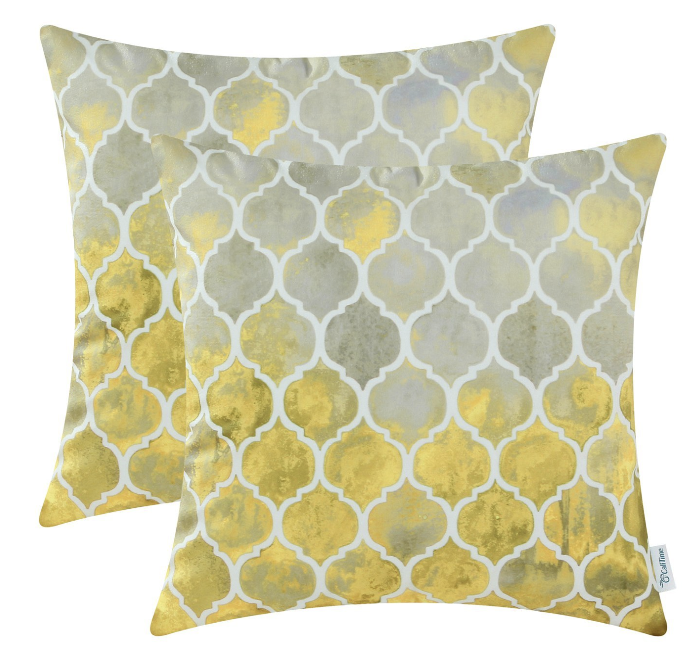Trellis Pillows in Yellow
