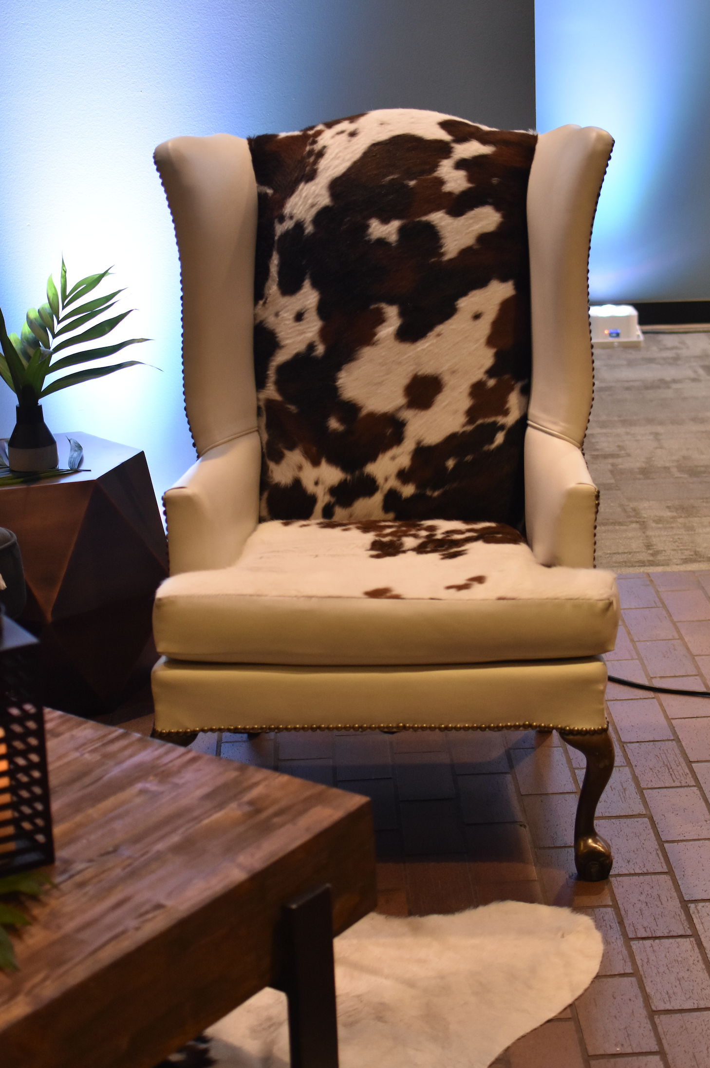 Mountain Chic Full-Cow Chairs
