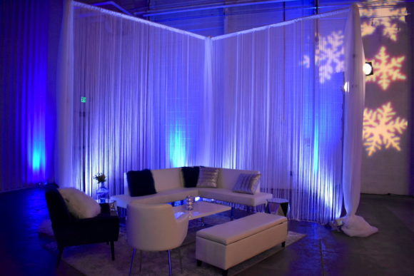 Corporate Event, Winter Party, Event Lounge, Event Lighting