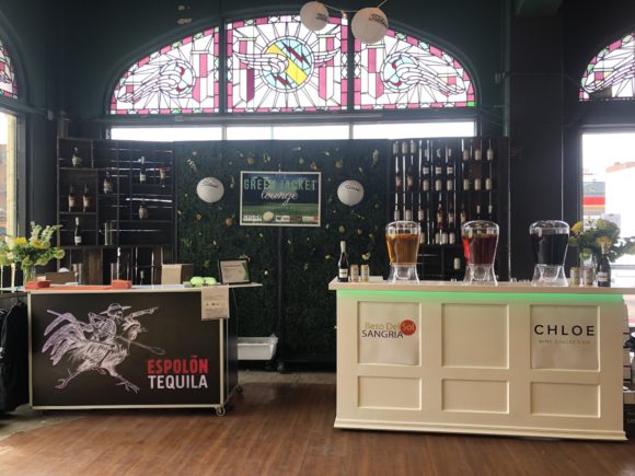 Corporate Events, Bar Backdrop, Customizable Bar